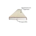 Ver imagem 2 de Moldura Externa em Isopor (eps) com Revestimento Cimentício 2x10 Cm (kit 10 Unidades)