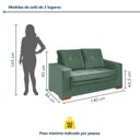 Ver imagem 4 de Conjunto de Sofá 2 e 3 Lugares Toquio