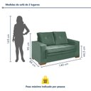 Ver imagem 4 de Conjunto de Sofá 2 e 3 Lugares Toquio