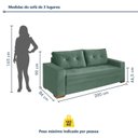 Ver imagem 3 de Conjunto de Sofá 2 e 3 Lugares Toquio
