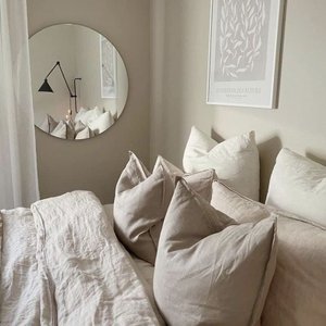 Espelho Decorativo Lapidado Redondo 50cm