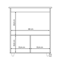 Ver imagem 5 de Balcão Multiuso para Forno e Microondas Angela -branco