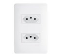 Ver imagem 1 de 2 TOMADAS 2P+T 20A/250V DISTANCIADAS HABITAT FAME