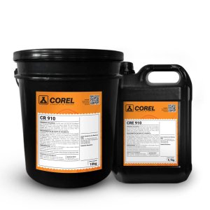 Kit Resina Epóxi e Endurecedor CR  910 de Alta Viscosidade e Baixa Espessura (10 kg + 5,1 kg) para R