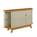 Ver imagem 3 de Buffet Aparador 1 Gaveta Monza 136cm Arco 310 Madetec