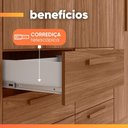 Ver imagem 5 de Guarda Roupa Casal Titãs 8 Portas de Bater 6 Gavetas MDP Madeirado Santos Andirá