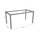 Ver imagem 3 de Conjunto de Mesa Completo com 6 Cadeiras Estofadas Cmc1018nk Kappesberg Crome