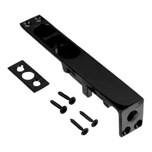 Trinco de Embutir 12cm Preto