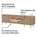 Ver imagem 5 de Rack Bancada TV 75 pol Organico 180 cm Juquehy Fendi Freijo Bechara