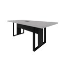 Ver imagem 5 de Mesa de Reunião 2,00m 1 Caixa de Tomada Pés Metal Quadro F5