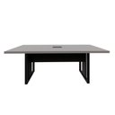 Ver imagem 3 de Mesa de Reunião 2,00m 1 Caixa de Tomada Pés Metal Quadro F5