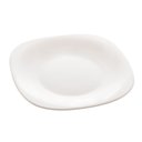 Ver imagem 1 de Prato para sobremesa de vidro Opalino Carine White 19cm LYOR