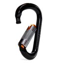 Ver imagem 1 de Mosquetão Usclimb Alumínio Hms Keylock Trava Automática 24kn Ce Uiaa Preto