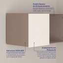 Ver imagem 7 de Ponte Planejada Casal 100% MDF 3 Portas Orion CabeCasa MadeiraOriginals Marrom/Mocha/Linho