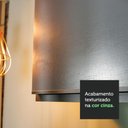 Ver imagem 3 de Armário Aéreo 120 X 50 Cm 2 Portas Cinza Nice Madesa Cinza