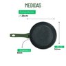 Frigideira Grande Ceramica Antiaderente Fundo Indução Mimo Style 26cm - 9
