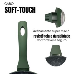 Frigideira Grande Ceramica Antiaderente Fundo Indução Mimo Style 26cm - 5