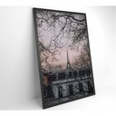 Ver imagem 2 de Quadro Torre Eiffel Neblina 80x120 Cm Vidro Impresso
