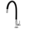 Torneira Cozinha Flexivel 1/4"v Slim Gourmet Cromada/preta - Good - 1