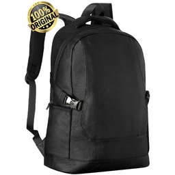 Mochila Executiva Masculina Impermeável Notebook 15.6 Feminina Grande Preta Corino Escolar - Preto - 1 Mochila Executiva Masculina Impermeável Notebook 15.6 Feminina Grande Preta Corino Escolar - Preto - 1