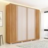 Guarda Roupa 6 Portas Ripado Foz Buriti Off White - 6