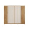 Guarda Roupa 6 Portas Ripado Foz Buriti Off White - 2
