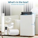 Ver imagem 5 de Takywep Ar-condicionado Portátil 14.000 Btu 4 em 1 Branco