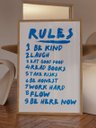 Ver imagem 1 de Quadro Decorativo Aesthetic - House Rules