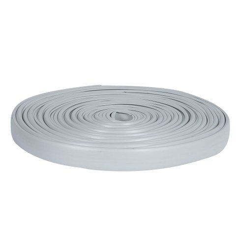 Fita de Borda Flexivel Perfil U 19mm Cinza Claro para Mdf de 18mm Rolo 5 Mts Popmov