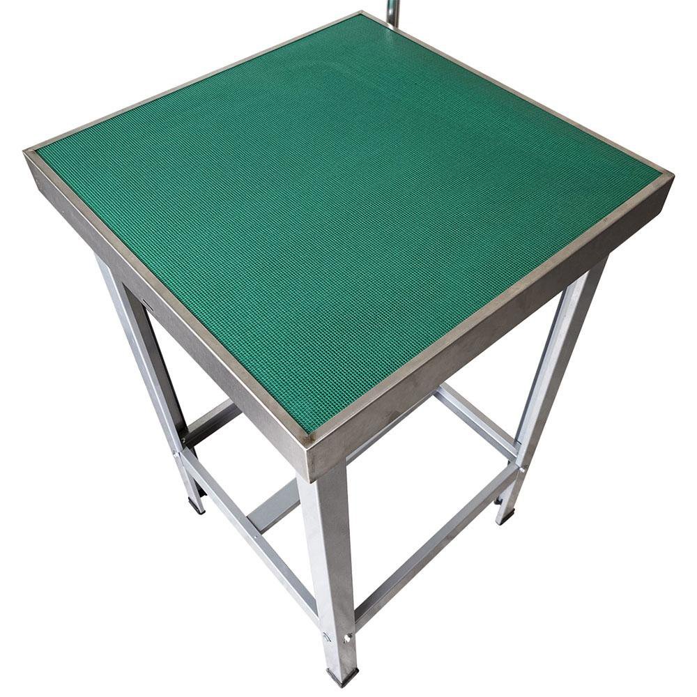 Mesa de Banho e Tosa Inox AlcaPet 55X55 cm Verde APIS-11P - 3