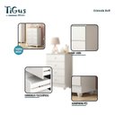 Ver imagem 2 de Cômoda Gaveteiro Soft Branco Acetinado - Tigus