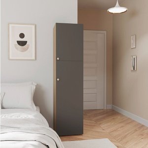 Módulo 45x180 2 Portas 1 Kit Prateleira Frame CabeCasa MadeiraOriginals