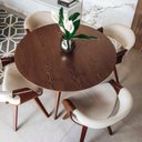 Ver imagem 1 de Mesa Redonda Gourmet 107cm Suécia Rivatti