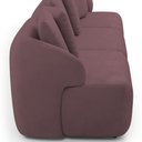 Ver mais imagens de Sofá 4 Lugares para Sala de Estar Living 294cm Arlo F04 Veludo Lilás Tc-12014 - Lyam Decor