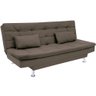 Sofá-cama 1,90 Metros Linoforte Melissa, Suede Veludo, Espuma D-33 - 1
