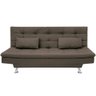 Sofá-cama 1,90 Metros Linoforte Melissa, Suede Veludo, Espuma D-33 - 2