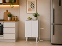 Ver imagem 2 de Balcao Armario Cozinha 60cm Multiuso com Prateleira 100% MDF