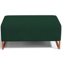 Ver imagem 5 de Puff Decorativo Sala De Estar Cléo 90cm Base De Ferro Cobre W01 Suede Verde Musgo - Lyam Decor