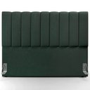 Ver imagem 3 de Cabeceira Cama Box King 195 cm Dália W01 Linho Verde Musgo - Lyam Decor