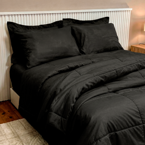 Kit Edredom Colcha Casal Queen 06 Peças Dupla Face Super Macio Mais 2 Travesseiros 200 Fios Percal H