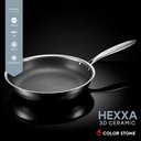 Ver imagem 3 de Frigideira Hexxa 3d Ceramic 28 Cm Colorstone Cozinha Antiade