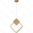 Ver imagem 1 de Pendente 29×25,3cm 14w 3000k 980lm Bivolt Metal Dourado+silicone