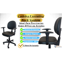 Ver imagem 5 de Cadeira Escritório Executiva Back Sistem Nr17 - Courvin:preto