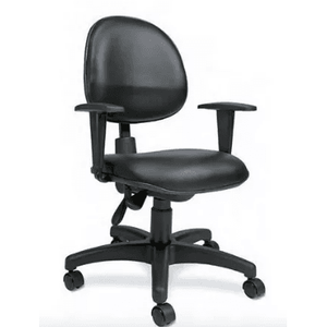 Cadeira Escritório Executiva Back Sistem Nr17 - Courvin:preto