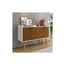 Ver imagem 1 de Aparador Buffet Retrô 4 Portas Dallas Varias Cores - Rpm:off/ripado/nature