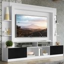 Ver imagem 2 de Estante com Suporte TV 65" e 2 portas Oslo Multimóveis V3386