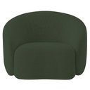 Ver imagem 7 de Kit 02 Poltronas Orgânica Luxo Recepção Amore Linho Verde