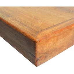 Jogo Mesa Industrial Diamond 2,20m e 8 Cadeiras Área Gourmet Movelaria Leal Mesa de Jantar Estilo In - 3