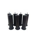 Ver imagem 3 de Kit 8 Pés Preto Altura 18cm para Cama Box
