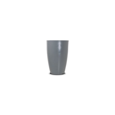 Vaso Cone Liso 45 Cinza Claro